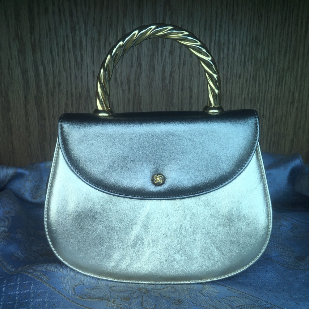 Vintage | Lisette New York | Silver color vintage purse